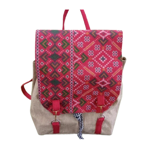 Jute Back Pack	 