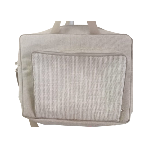 Jute Laptop Bag	 